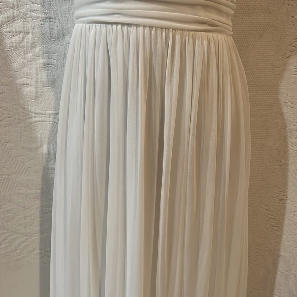 Db Studio David’s Bridal Floor Length One Shoulde… - image 5